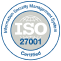 logotipo iso 27001